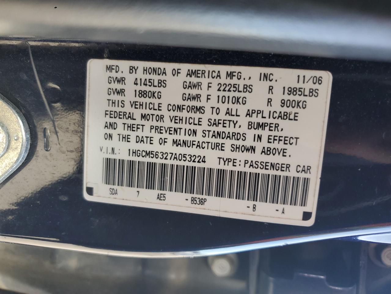 2007 Honda Accord - Image 13