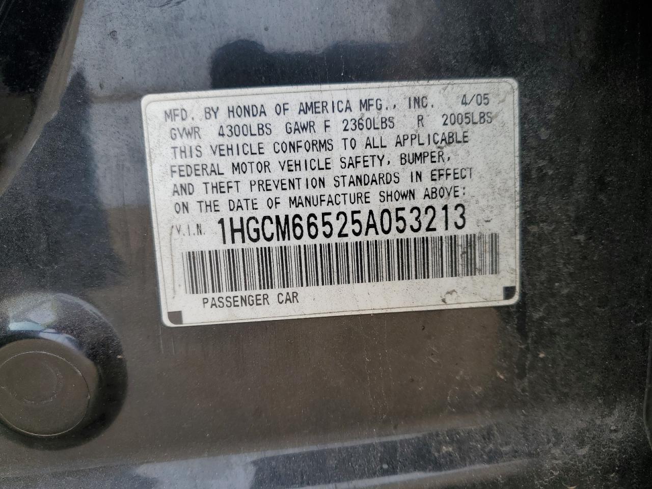 2005 Honda Accord - Image 12
