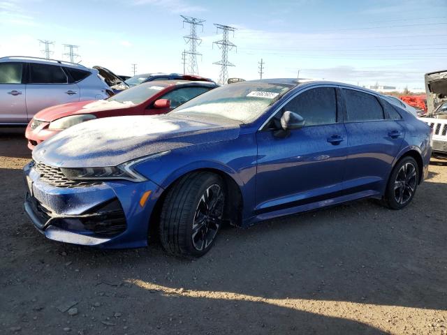  KIA K5 2021 Синий