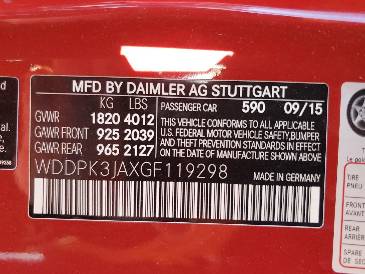 2016 Mercedes-Benz SLK-klasse - Image 12