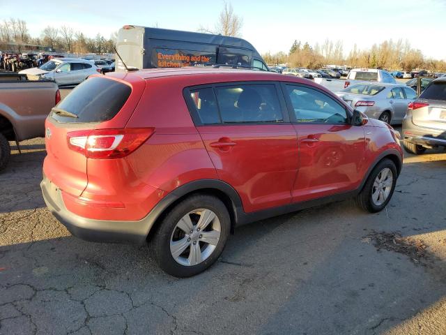  KIA SPORTAGE 2012 Червоний