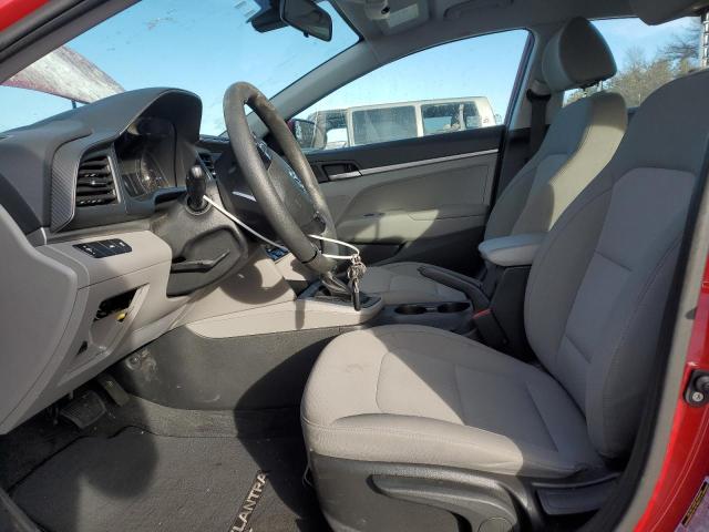  HYUNDAI ELANTRA 2020 Czerwony