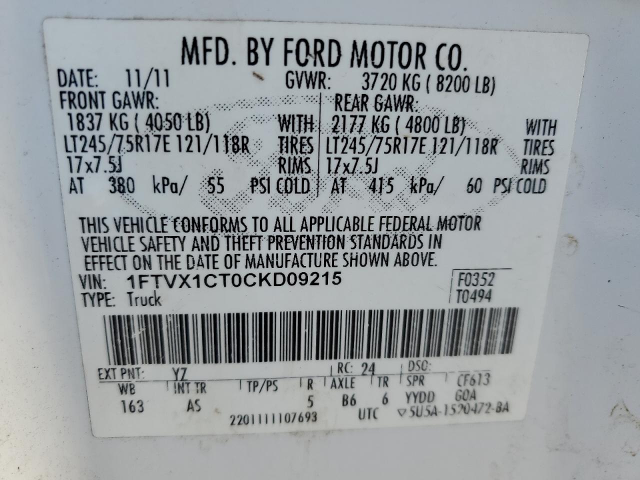 2012 Ford F-150 - Image 12