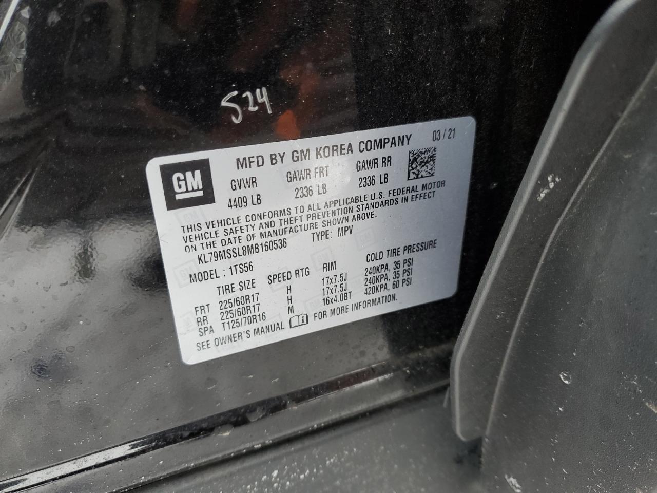 2021 Chevrolet TrailBlazer - Image 10
