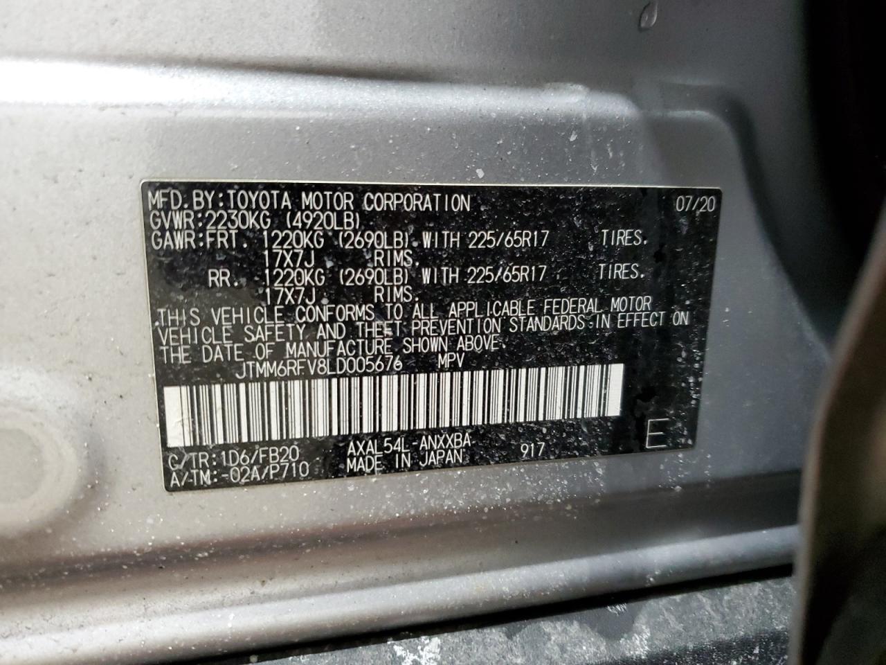2020 Toyota RAV 4 - Image 14