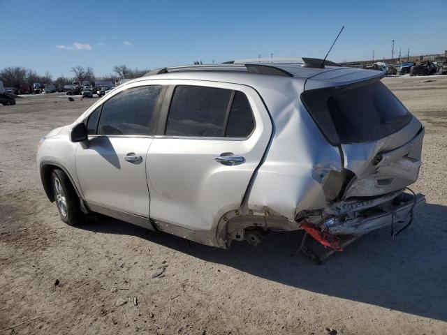CHEVROLET TRAX 2018 Silver