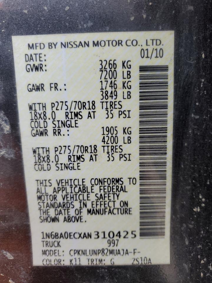 2010 Nissan Titan - Image 13
