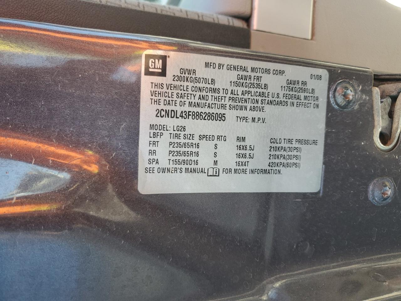 2008 Chevrolet Equinox - Image 13