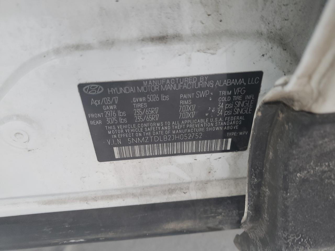 2018 Hyundai Santa Fe - Image 13