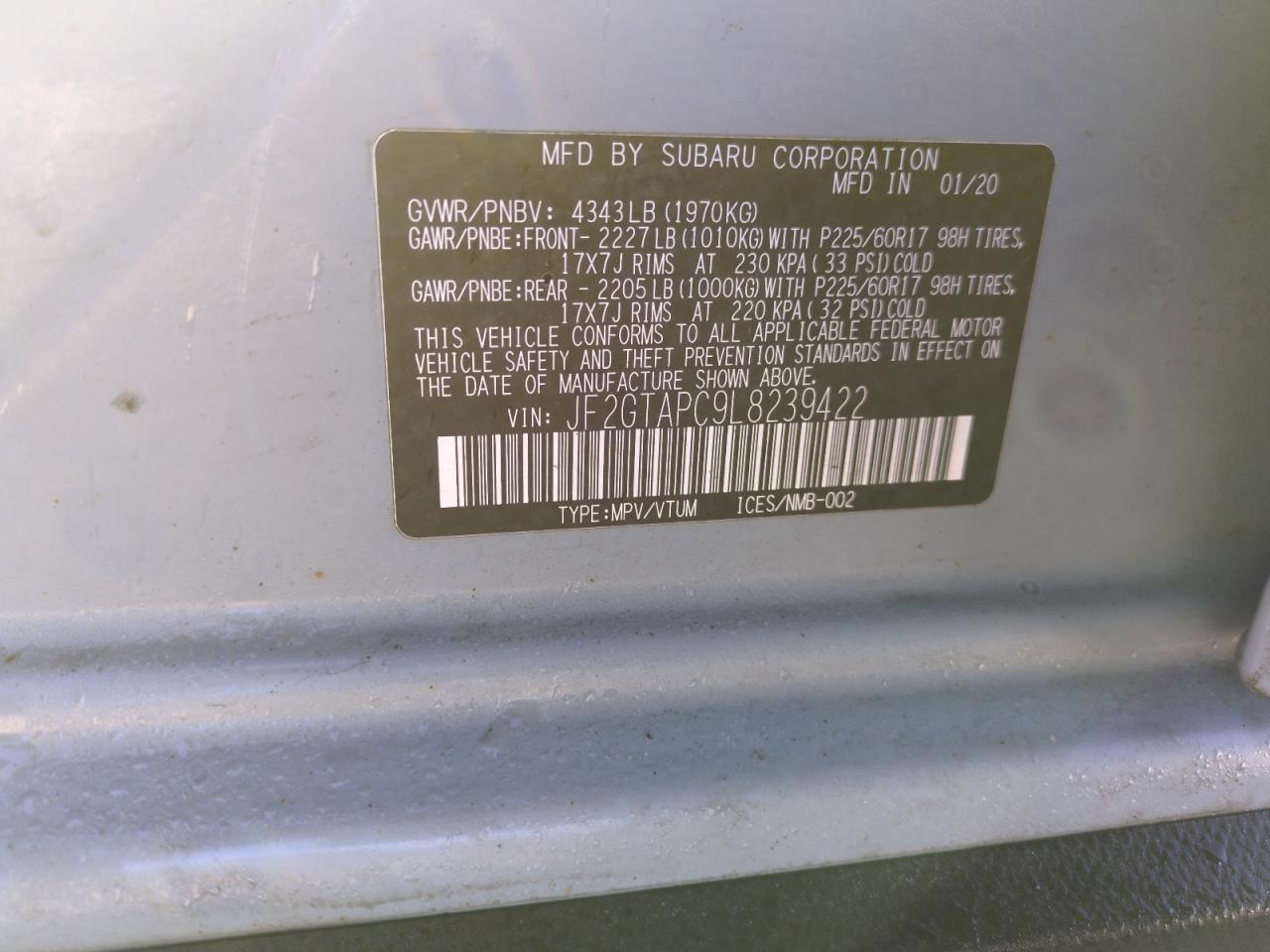 2020 Subaru XV - Image 13