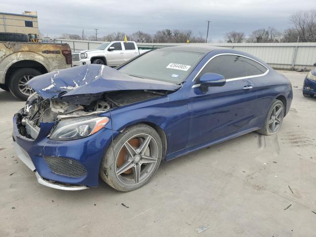 Купе MERCEDES-BENZ C-CLASS 2017 Синій