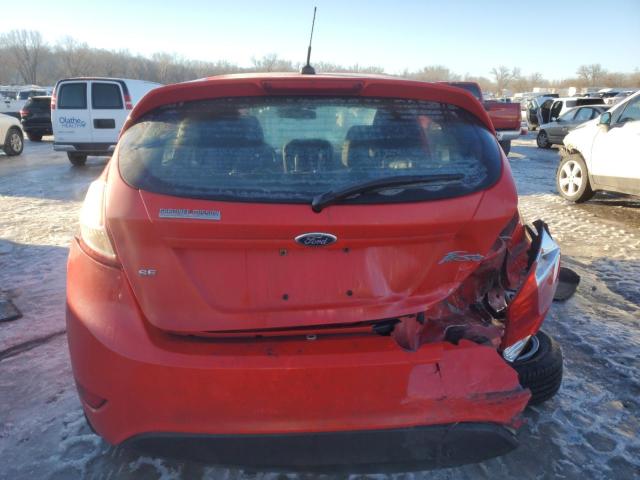  FORD FIESTA 2014 Red
