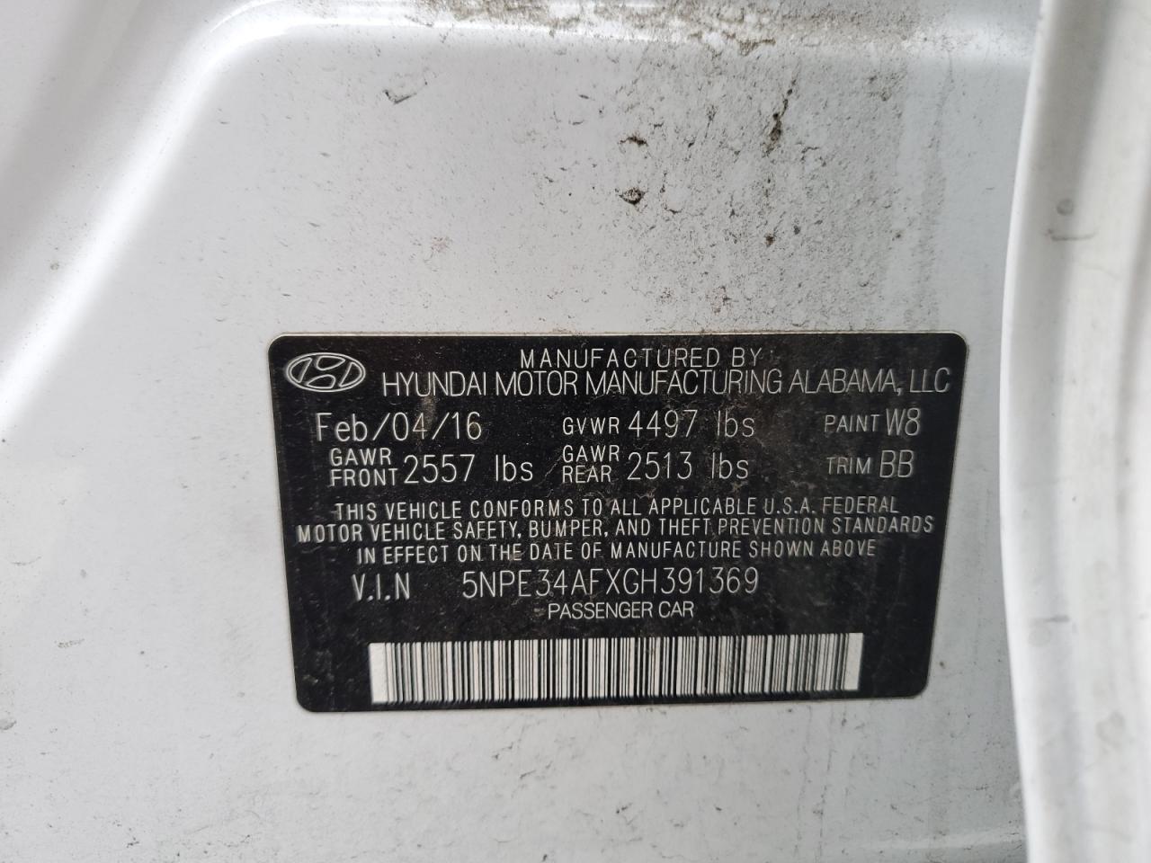 2016 Hyundai Sonata - Image 14