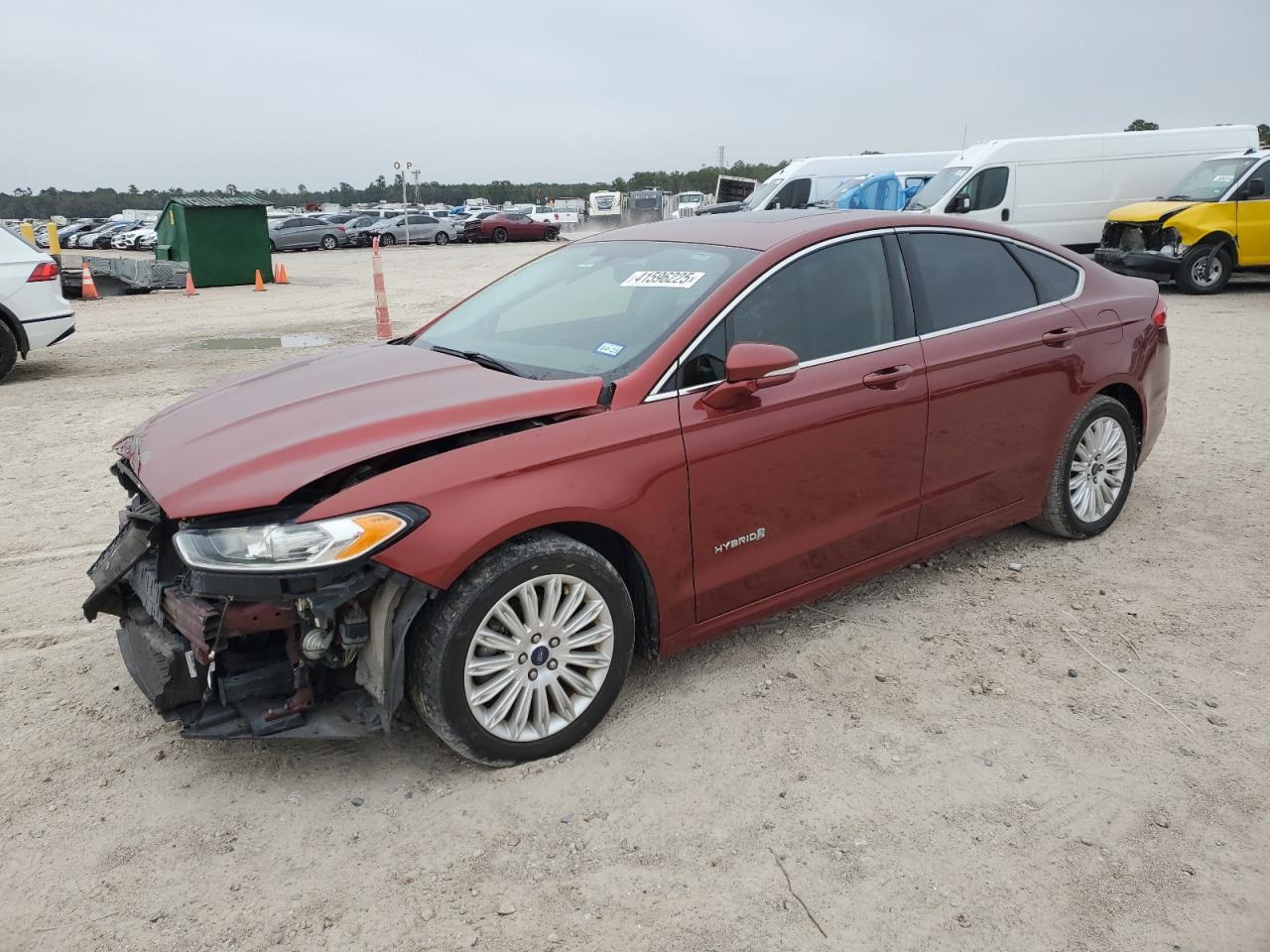 VIN 3FA6P0LU9ER267820 2014 FORD FUSION no.1