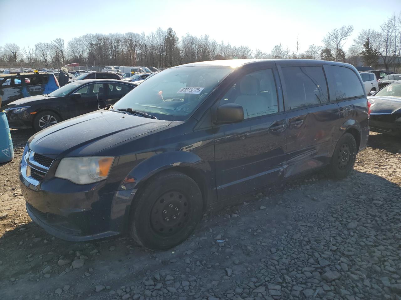 VIN 2C4RDGBG9ER389717 2014 DODGE CARAVAN no.1