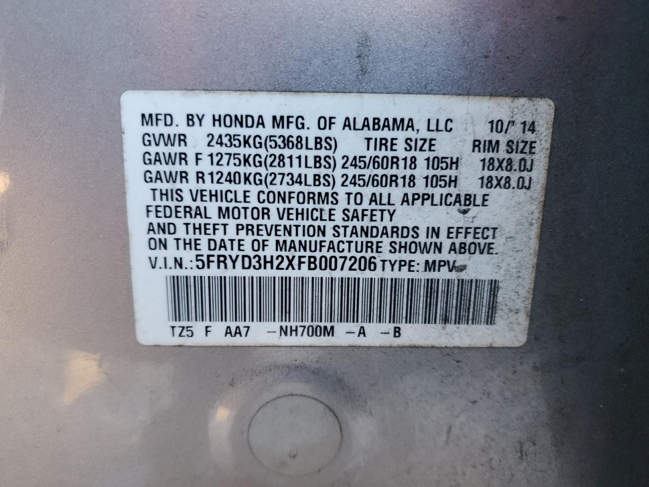 2015 Acura MDX - Image 15