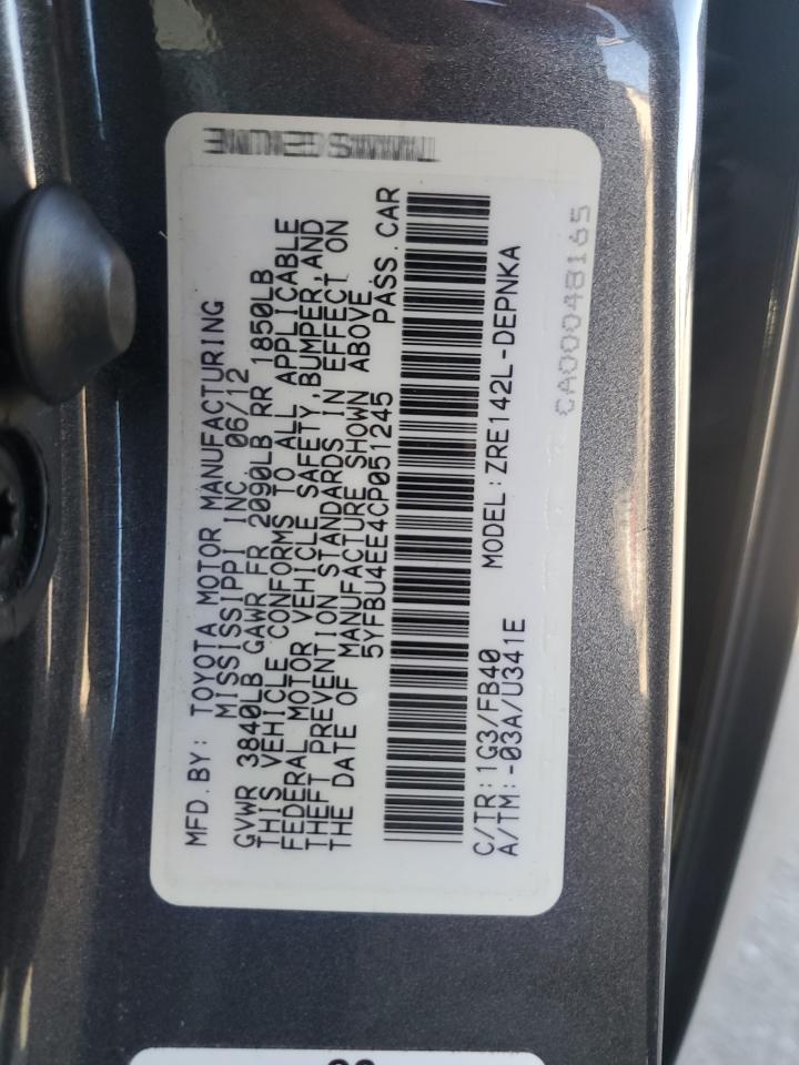 2012 Toyota Corolla - Image 14