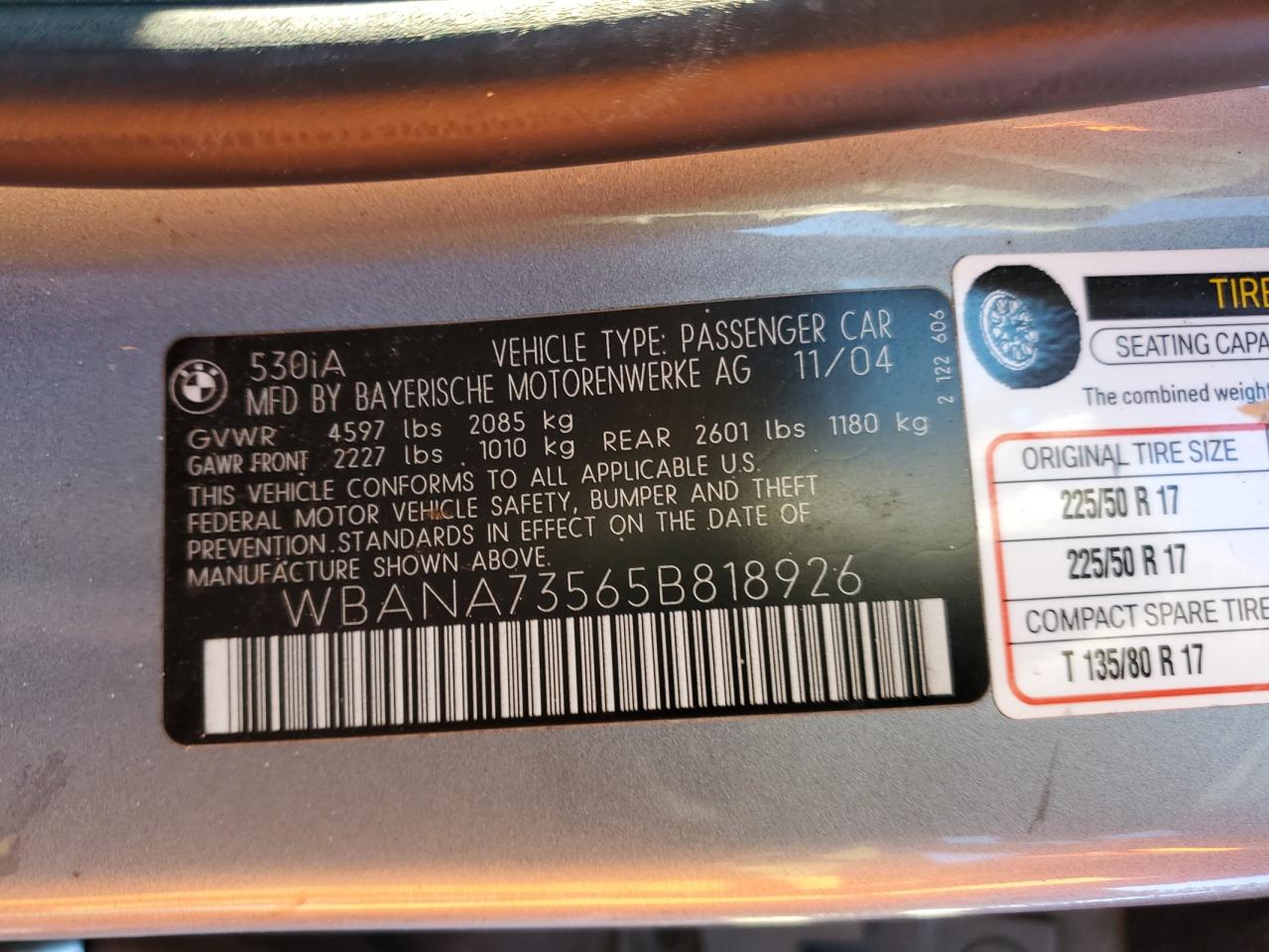 2005 BMW 5er - Image 12
