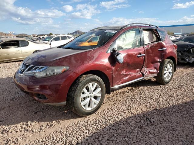  NISSAN MURANO 2012 Бордовий