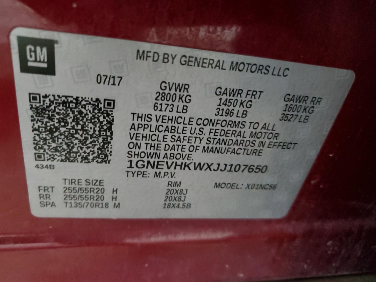 2018 Chevrolet Traverse - Image 13