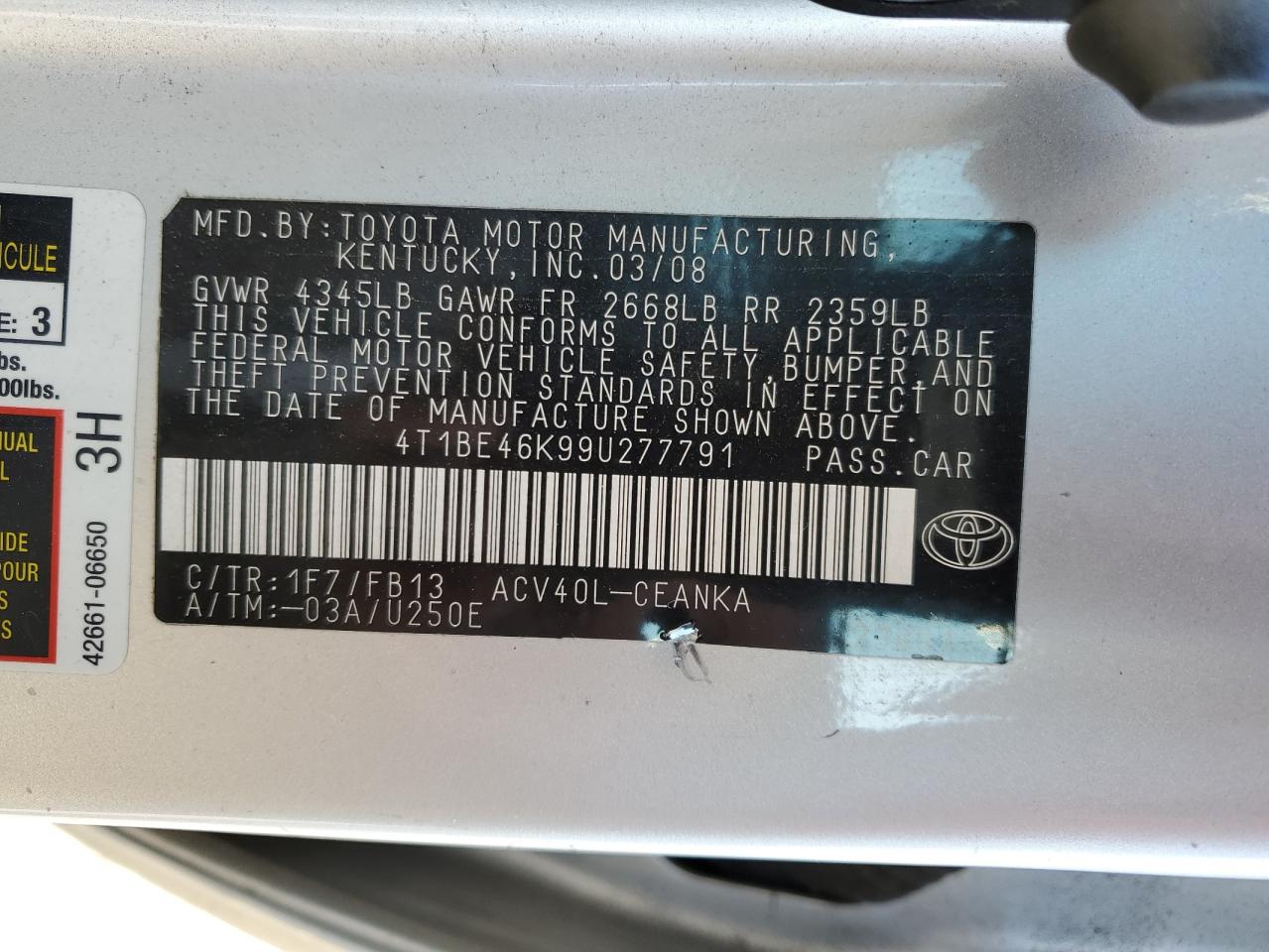 2009 Toyota Camry - Image 12