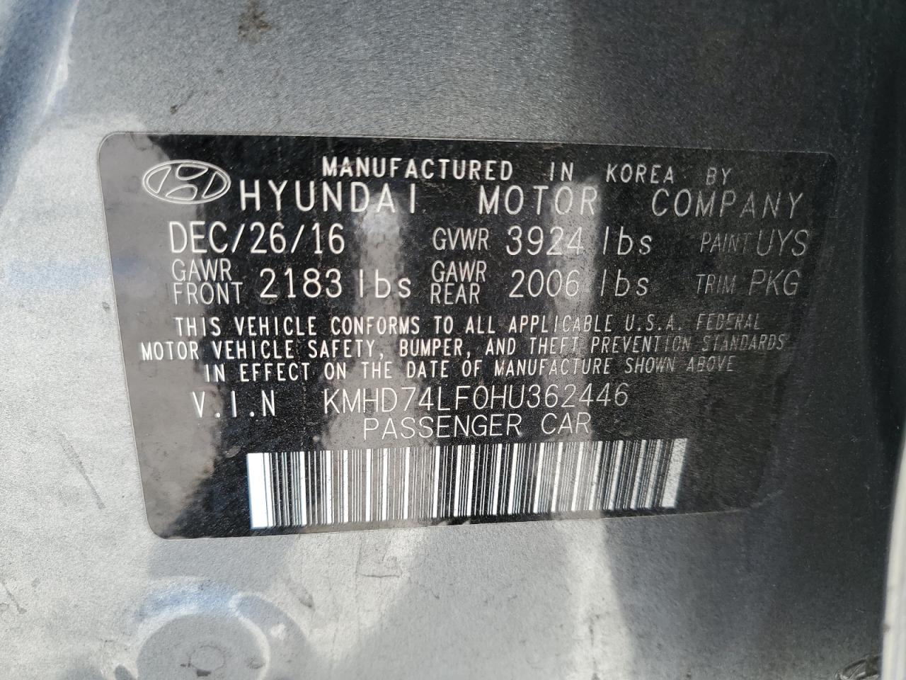 2017 Hyundai Elantra - Image 12