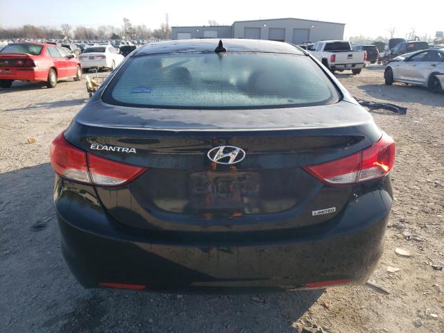 Sedans HYUNDAI ELANTRA 2012 Czarny