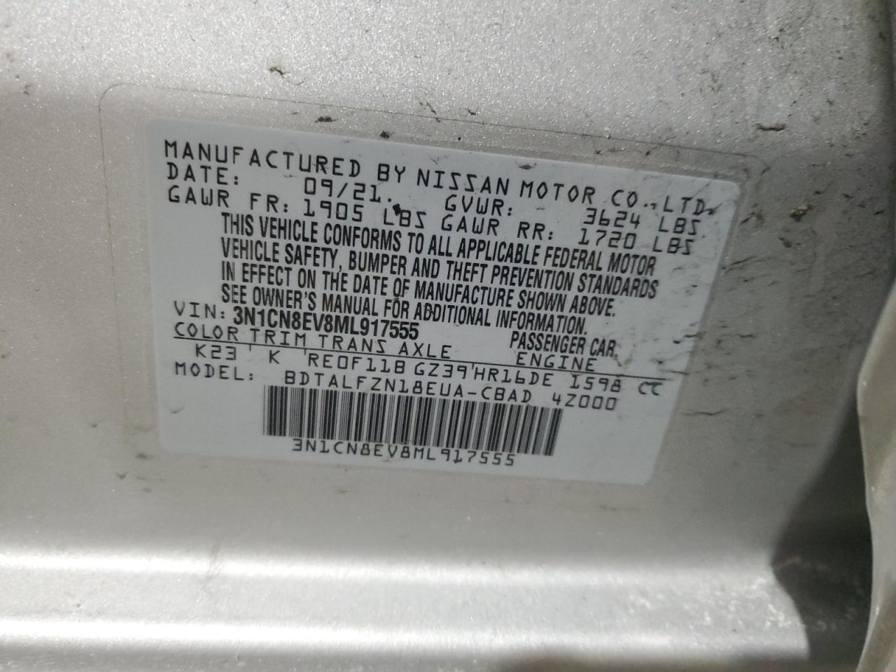 2021 Nissan Versa - Image 12