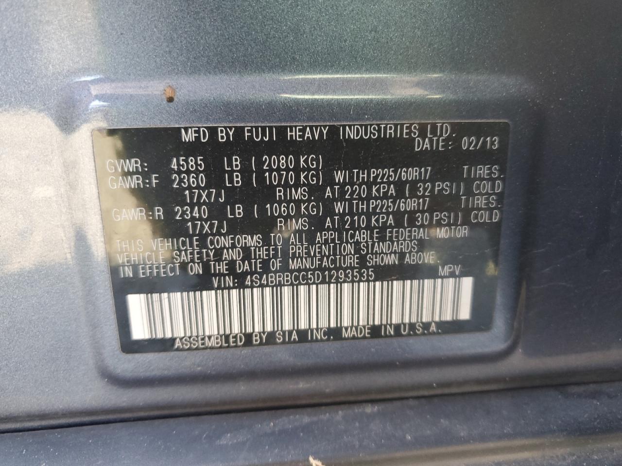 2013 Subaru Legacy - Image 13