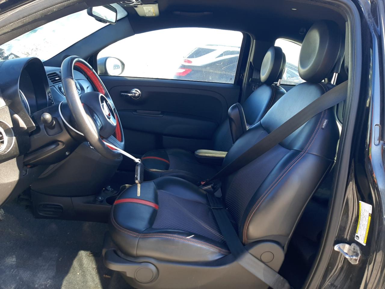 2015 Fiat 500 Electric VIN: 3C3CFFGE0FT527259 Lot: 42097735