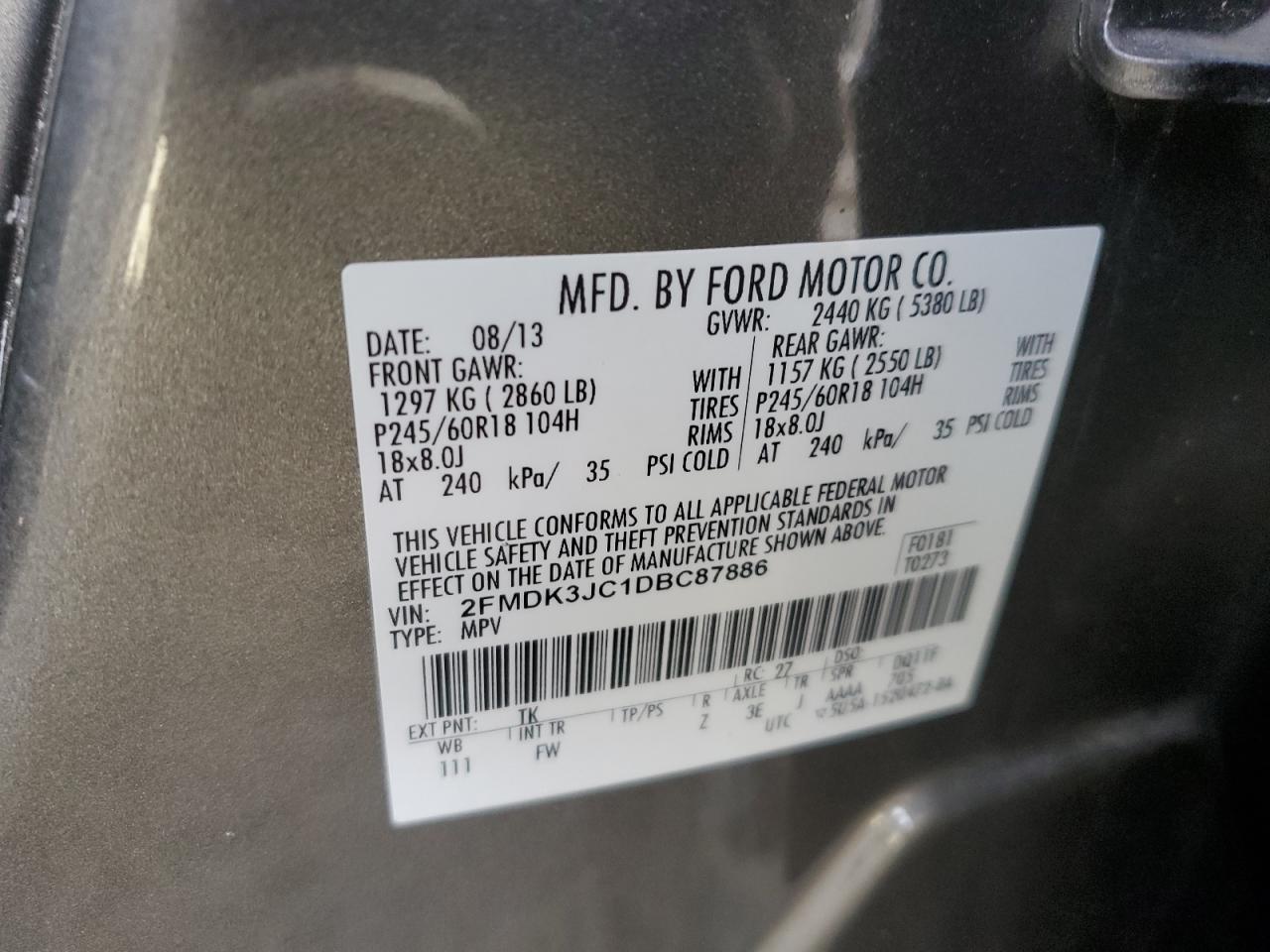 2013 Ford Edge - Image 13