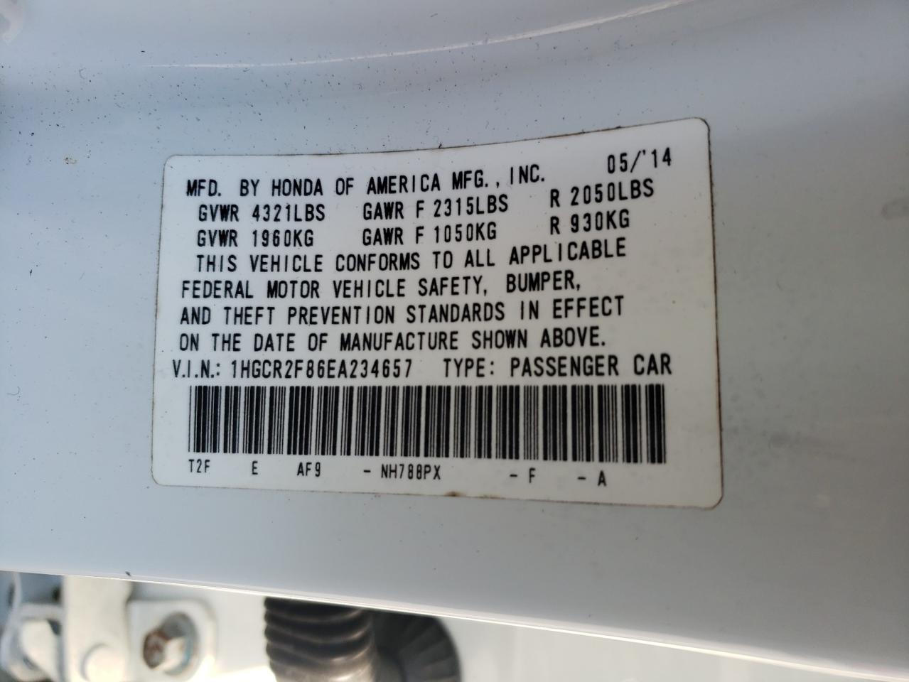 2014 Honda Accord - Image 12