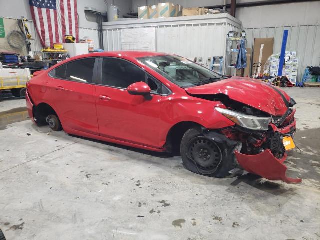  CHEVROLET CRUZE 2017 Red
