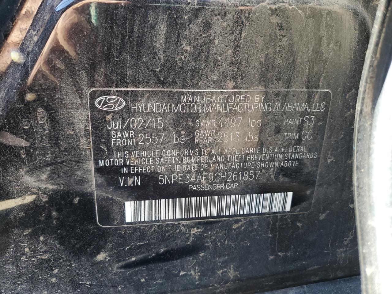 2016 Hyundai Sonata - Image 12