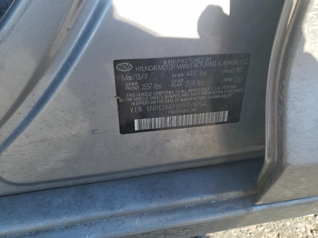 2017 Hyundai Sonata - Image 14