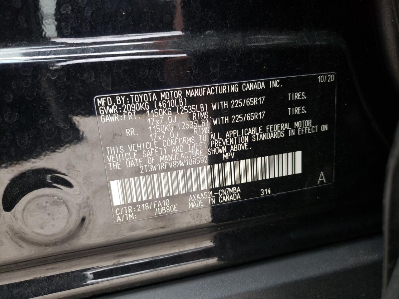 2021 Toyota RAV 4 - Image 13
