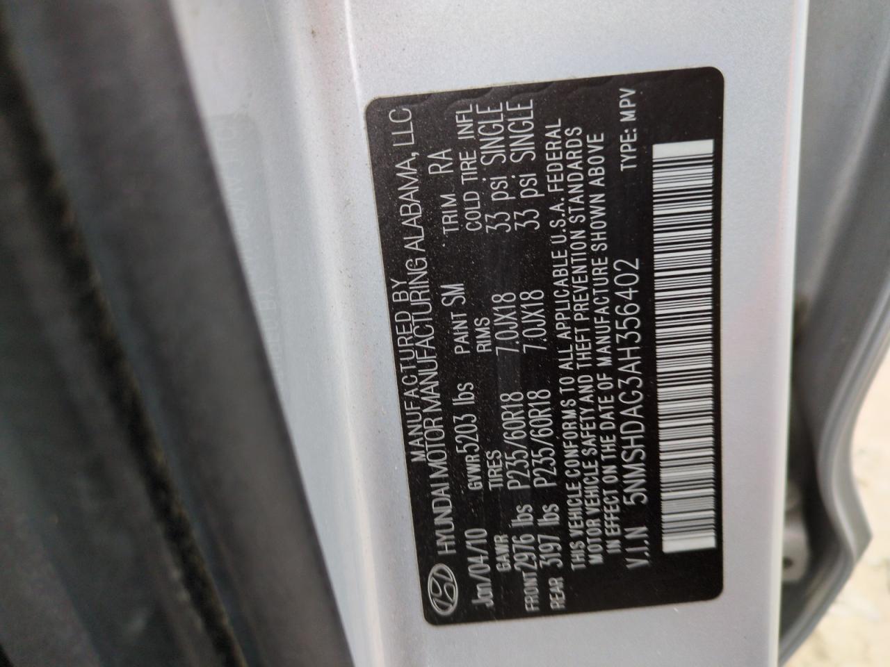 2010 Hyundai Santa Fe - Image 12