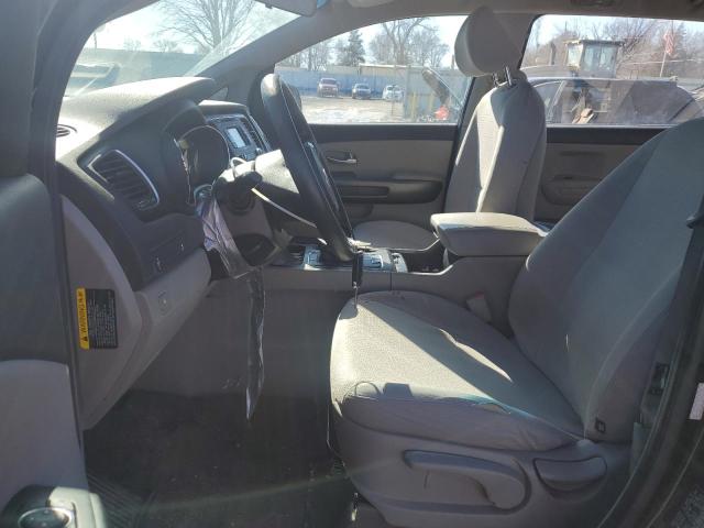  KIA SEDONA 2016 Черный