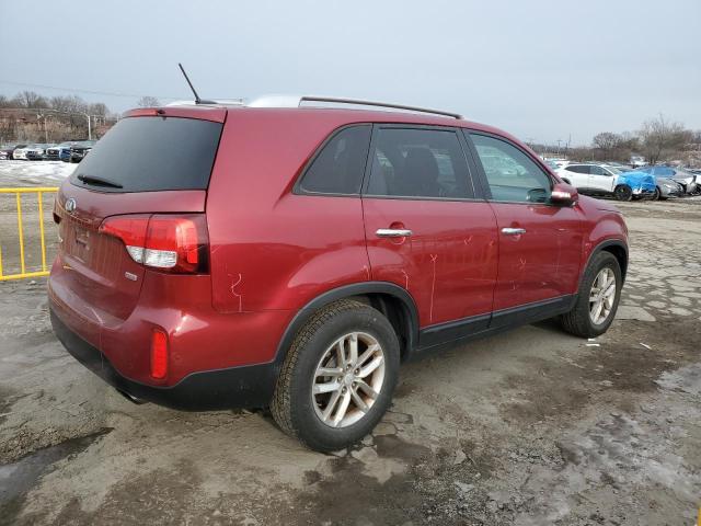  KIA SORENTO 2015 Czerwony