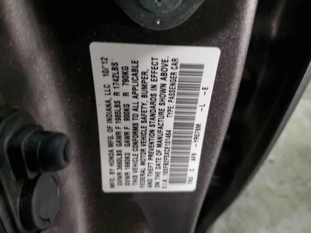 2012 Honda Civic - Image 12