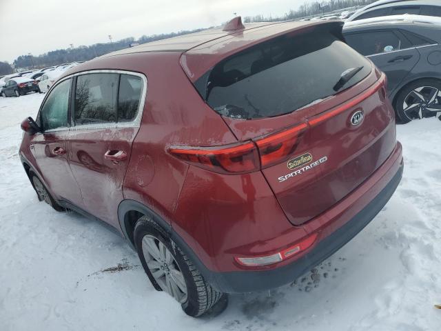 Паркетники KIA SPORTAGE 2017 Червоний