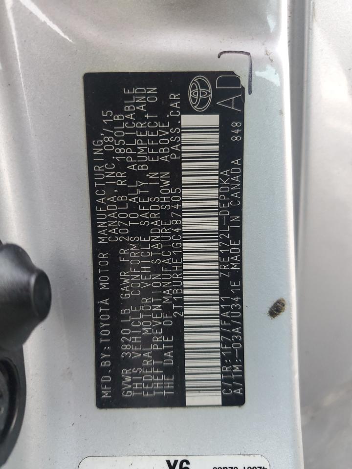 2016 Toyota Corolla - Image 13