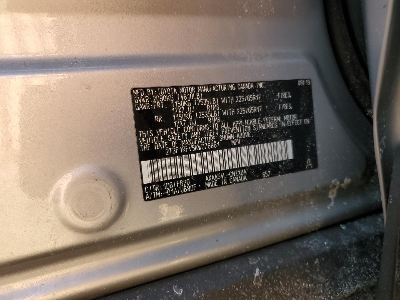 2019 Toyota RAV 4 - Image 15