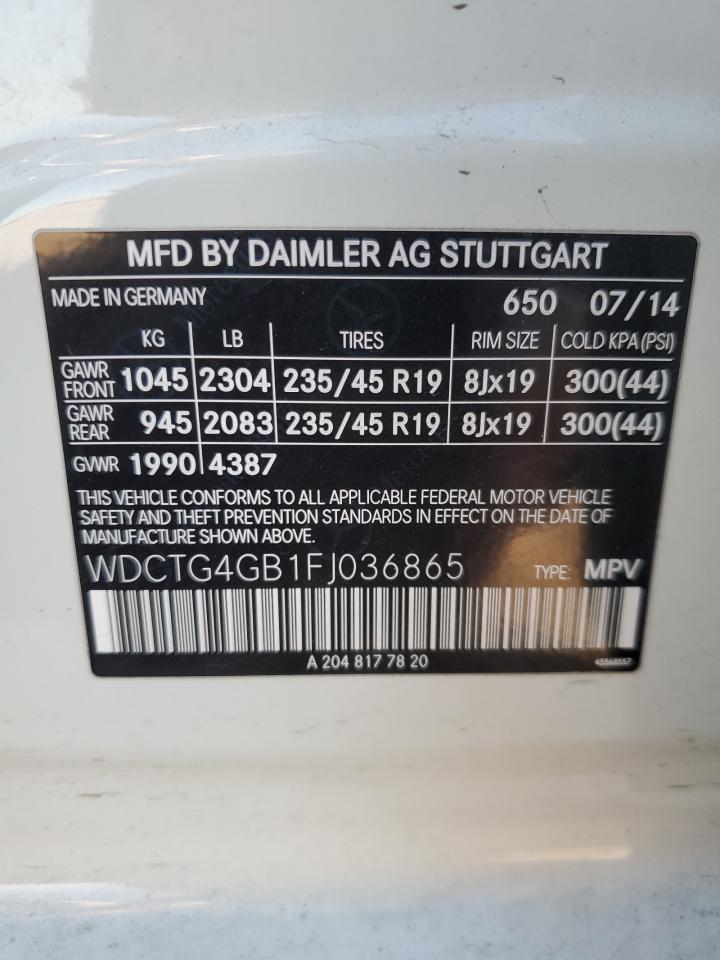 2015 Mercedes-Benz GLA-klasse - Image 15