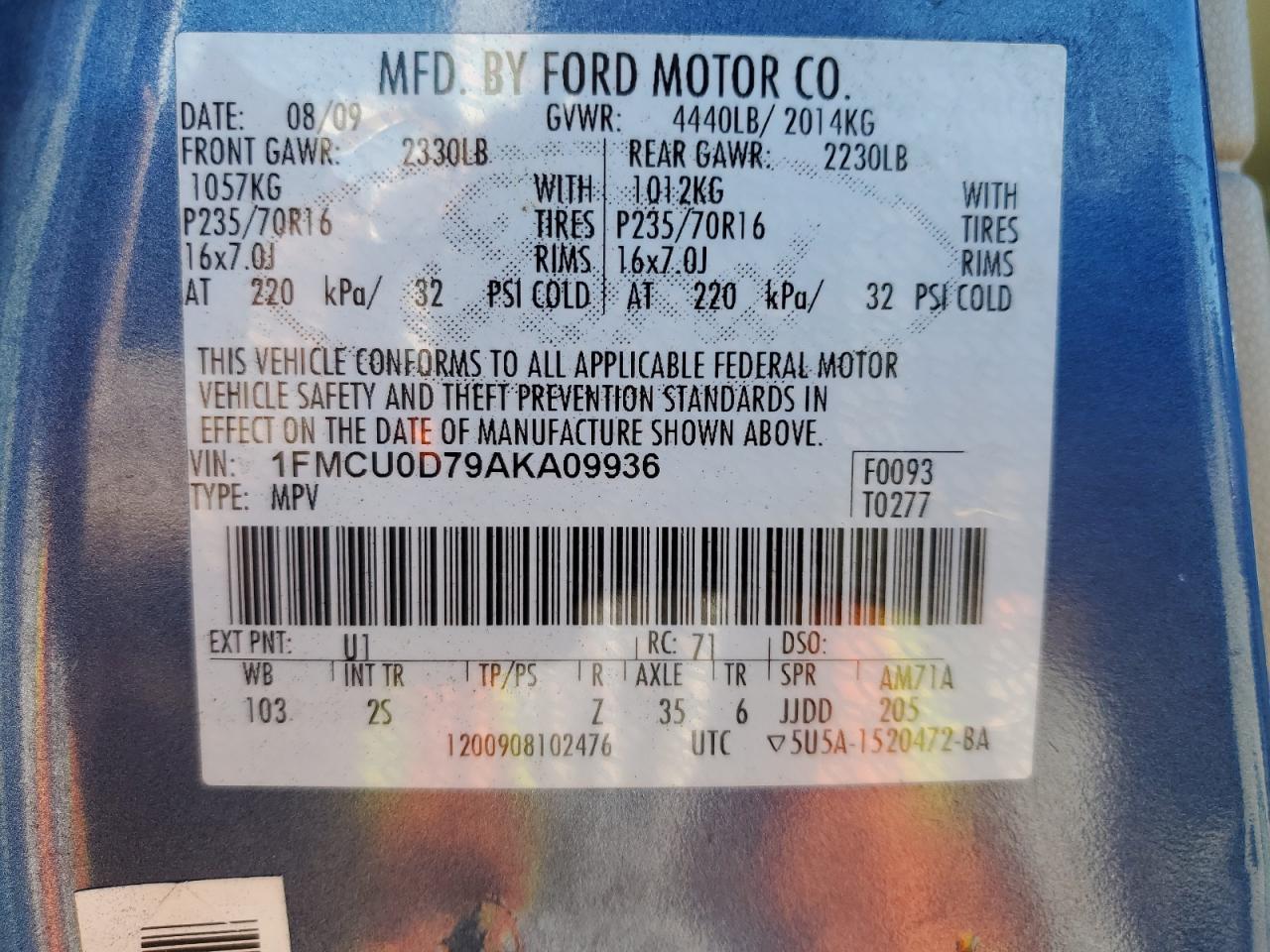 2010 Ford Escape - Image 12