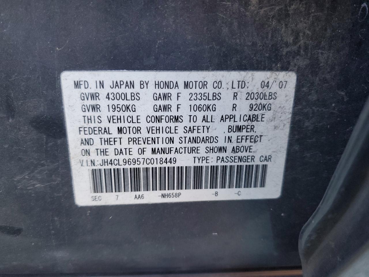 2007 Acura TSX - Image 12