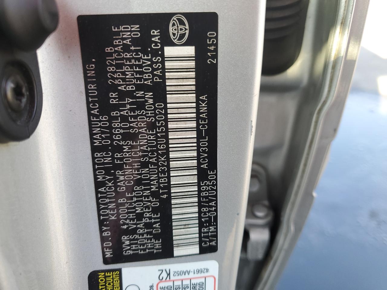 2006 Toyota Camry - Image 14