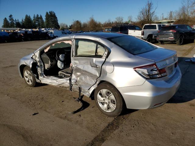 Sedans HONDA CIVIC 2014 Silver