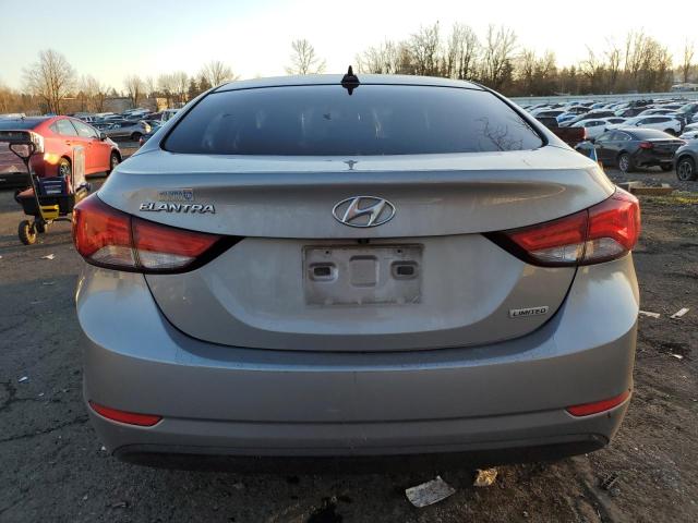 Sedans HYUNDAI ELANTRA 2015 Silver