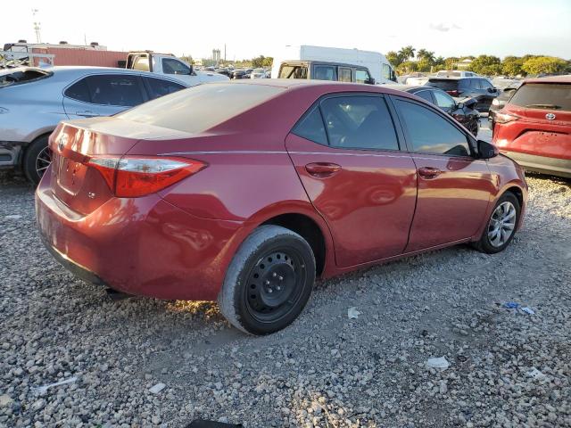  TOYOTA COROLLA 2014 Burgundy